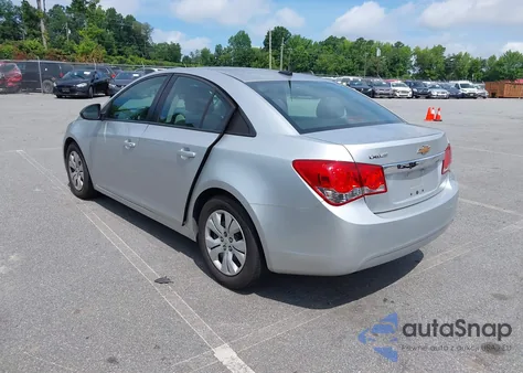 2014 Chevrolet Cruze Ls Auto из США, поврежденный, VIN 1G1PA5SH6E7209861